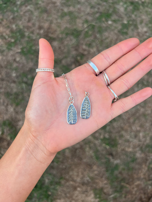 The Mini Aligned Pine Pendant